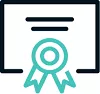 Pictogramme d'un diplome